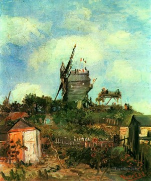 El Molino de la Gallette 3 Vincent van Gogh Pinturas al óleo